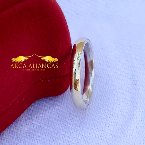 Aliança Encapada 18k - 3mm Uni